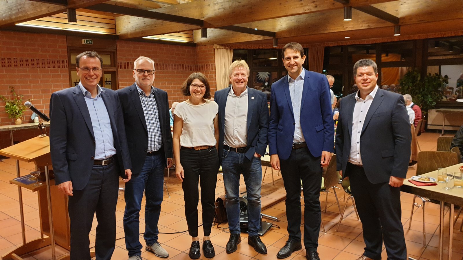 Volker Schebesta, Joe Wörner, Lucia Person, Horst Zentner, Andreas Jung, Andreas König